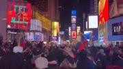 Traslado de Nicolás Maduro a Nueva York genera festejos ante la corte y protestas en Times Square