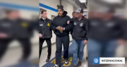 El momento de la llegada de Nicolás Maduro al cuartel de la DEA en Nueva York