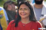 Delcy Rodríguez, la vicepresidenta de Venezuela que asoma como posible sucesora de Maduro