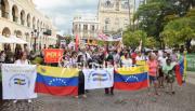 VIDEO. Marcharon en Salta en contra del accionar de Trump en Venezuela y de la detención de Maduro