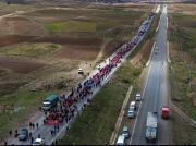 Marcha contra decretos concluye su jornada en Villa Remedios