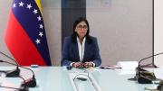 Delcy Rodríguez post-discurso de Trump: Nicolás Maduro es el único presidente de Venezuela