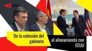 De la cohesión del gabinete al alineamiento de Paz con EEUU