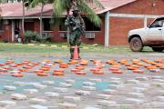 La Felcn decomisa 614 kilos de cocaína en la localidad de San Ramón