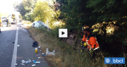 Grave accidente de tránsito deja 10 lesionados y un niño fallecido en ruta que une Villarrica y Freire