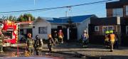 Dos personas con quemaduras graves dejó incendio en vivienda del Barrio Prat