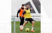 Dani Carvajal regresa a los entrenamientos con el grupo en el Real Madrid tras su lesión
