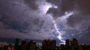 Alerta meteorológica por lluvias intensas, granizo y vientos fuertes
