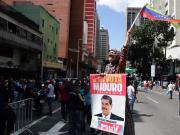 El chavismo realiza una gran marcha en Caracas para pedir la liberación de Nicolás Maduro