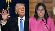 Trump amenaza a presidenta interina de Venezuela: Si no hace lo correcto, va a pagar