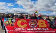 Marcha de la COB se concentra en Senkata y arriba este lunes a La Paz