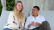 Alexandra Litvinova muestra por primera vez el rostro de la niña que tuvo con Alexis Sánchez