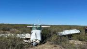 Cayó una avioneta cerca de San Antonio Oeste
