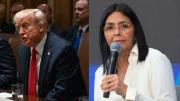 Trump advierte a Delcy Rodríguez que “pagará un precio muy alto” si no coopera con EEUU