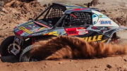 David Zille conquistó la primera etapa del Dakar en Challenger
