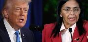Trump: “Estamos al mando” en Venezuela y Delcy Rodríguez “está cooperando”