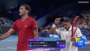 El polémico gesto del estadounidense Taylor Fritz a su rival argentino: No pasó inadvertido