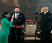 Delcy Rodríguez asumió como presidenta encargada de Venezuela tras su juramentación