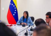 Delcy Rodríguez jura como la primera presidenta de Venezuela