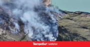 Operativo en El Chaltén para contener un incendio que afectó 340 hectáreas