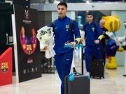 Así fue la llegada del FC Barcelona para la Supercopa de España