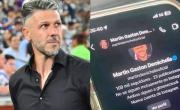 Filtran los picantes chats entre Martín Demichelis y una joven modelo: Sos un