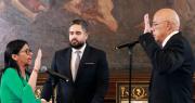 Delcy Rodríguez jura como presidenta interina de Venezuela en el Parlamento