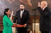 Delcy Rodríguez es juramentada como presidenta encargada de Venezuela
