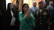 Delcy Rodríguez jura como presidenta encargada de Venezuela: Vengo con dolor por el secuestro de dos héroes