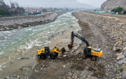 Ejecutan trabajos de limpieza, descolmatación en el río Rímac ante próximas lluvias