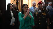 Delcy Rodríguez jura como presidenta encargada de Venezuela: Vengo con dolor por el secuestro de nuestros héroes