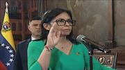 Delcy Rodríguez jura como jefa de Estado de Venezuela tras detención de Nicolás Maduro