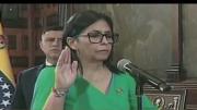 Delcy Rodríguez juró como nueva presidenta de Venezuela