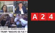 Periodista en Venezuela condenó el ataque de Estados Unidos y dejó sin palabras a todos en A24: ¿Qué están