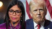 Donald Trump le lavó la cara a Delcy Rodríguez: negó colaboración interna en la detención de Nicolás Maduro