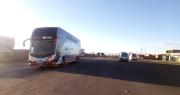 Suspenden algunas salidas en la terminal de La Paz ante la amenaza de bloqueos