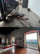 La Casa Guipuzcoana sí sufrió daños