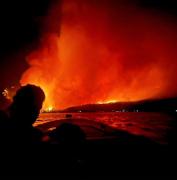 Intenso y espeso: el humo del incendio en Puerto Patriada llegó al Alto Valle por culpa del viento