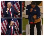 Tras bombardear Venezuela, Donald Trump imitó a Maduro de manera particular: “Violento”