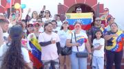 Comunidad venezolana en la zona celebró captura del dictador