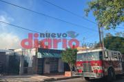 Dos incendios en el barrio Francisco de Aguirre generaron alarma durante la tarde