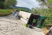 Accidente en la vía a Patanemo deja heridos leves y restricción vehicular (+Detalles)