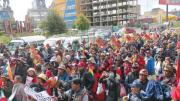 Movilización de la COB avanza hacia el centro paceño contra el DS 5503 y rechaza presencia de masistas