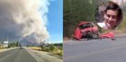 Choque fatal en Ruta 40: quién era el hombre de El Bolsón que murió tras evacuarse del incendio en Puerto Patriada