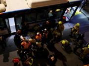 Un colectivo atropelló y pasó por encima a manifestantes en Jerusalén: un muerto