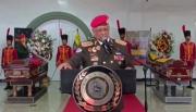 Funeral militar en Caracas por soldados caídos