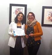 Karen Rojas invita a apreciar la belleza de lo imperfecto a través de su exposición