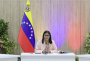 (AUDIO) Delcy Rodríguez: No hay agente externo que gobierne a Venezuela. Mi destino lo decide Dios