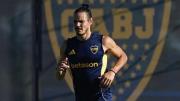 La situación física de Cavani condiciona la pretemporada de Boca: aún se entrena diferenciado
