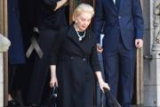 Carolina Herrera asistió a funeral privado en Nueva York